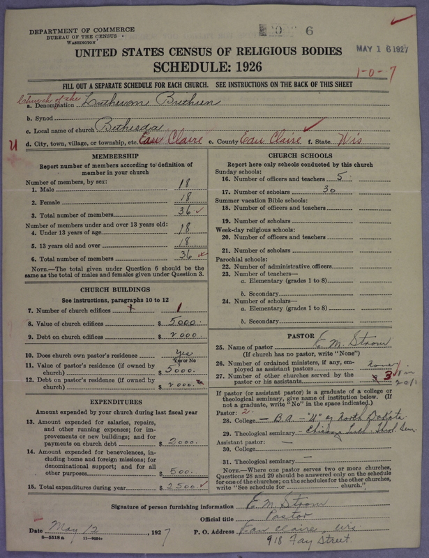 Scan of Church of the Lutheran Brethren of America: 6