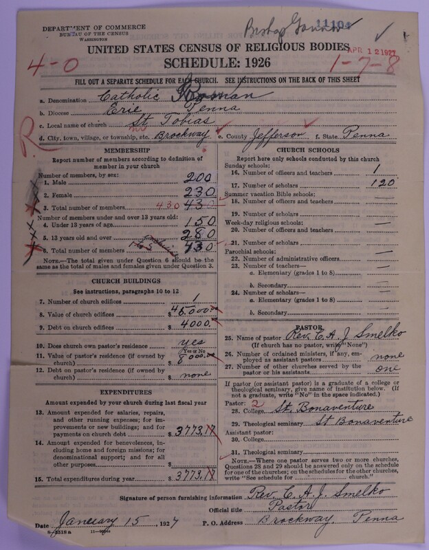 Scan of Roman Catholic Church: 11104