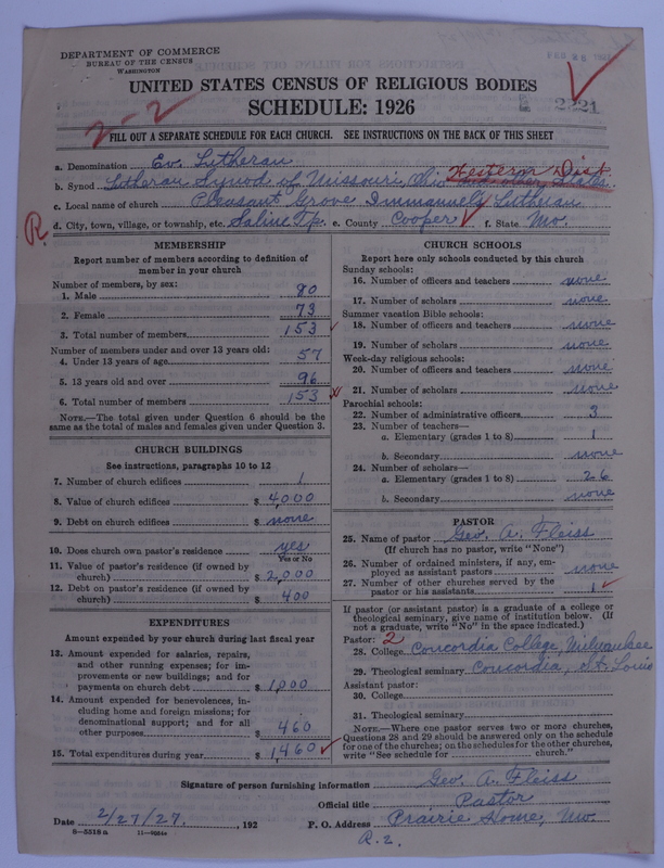 Scan of Evangelical Lutheran Synodical Conference of America: Evangelical Lutheran Synod of Missouri, Ohio, and Other States: 2221