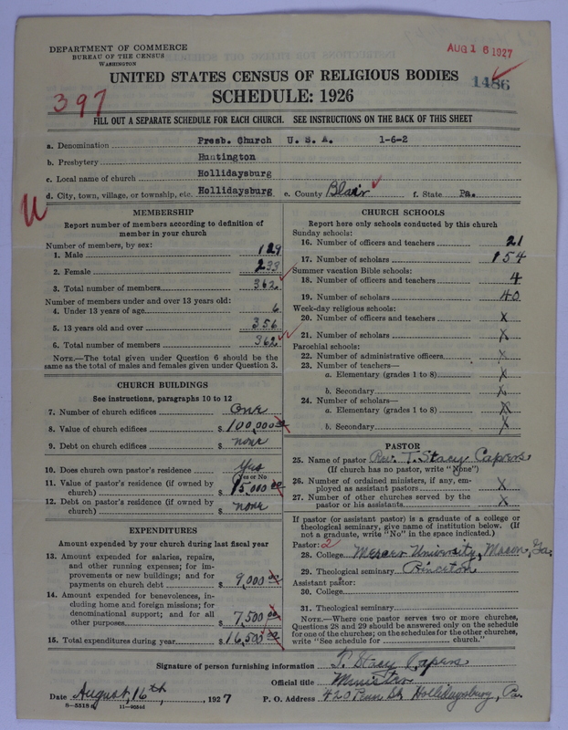 Scan of Presbyterian Church in the United States of America: 1486