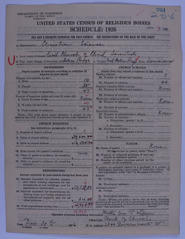 Scan of Church of Christ, Scientist: 761