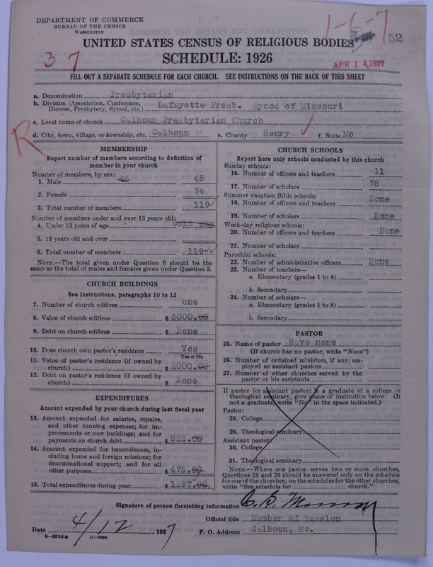 Scan of Presbyterian Church in the United States: 52