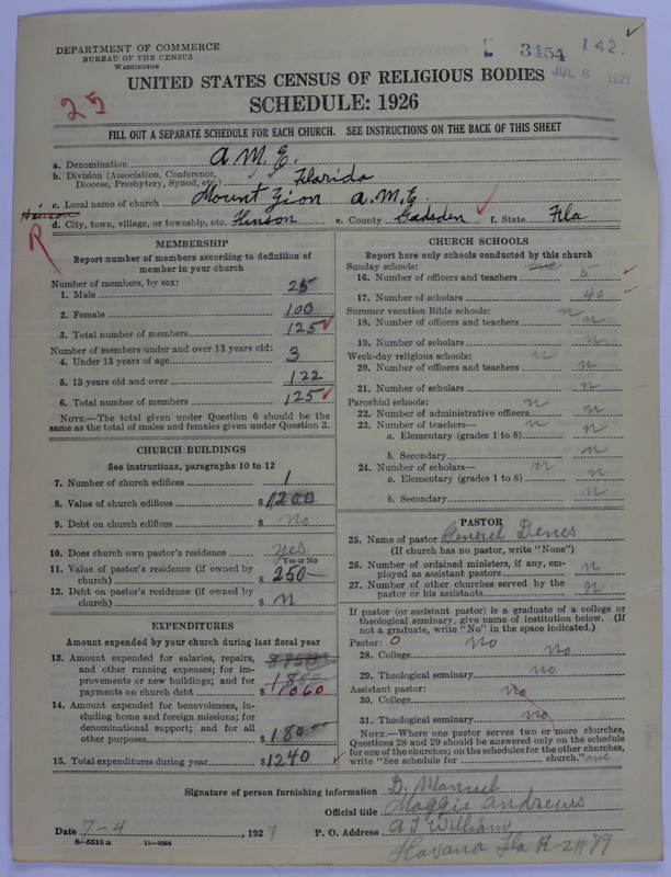 Scan of African Methodist Episcopal Church: 3454