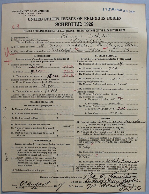 Scan of Roman Catholic Church: 17090