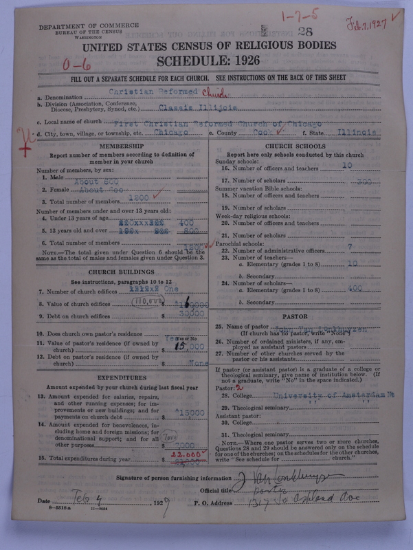 Scan of Christian Reformed Church: 28