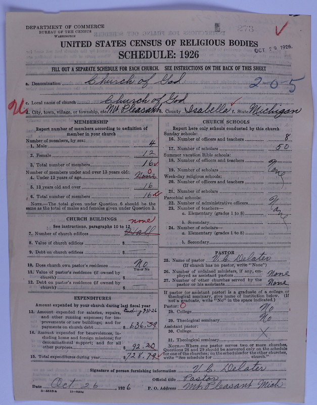 Scan of Church of God (Headquarters, Anderson, Ind.): 273