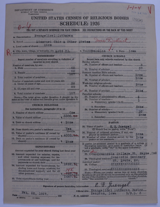 Scan of Evangelical Lutheran Synodical Conference of America: Evangelical Lutheran Synod of Missouri, Ohio, and Other States: 2056