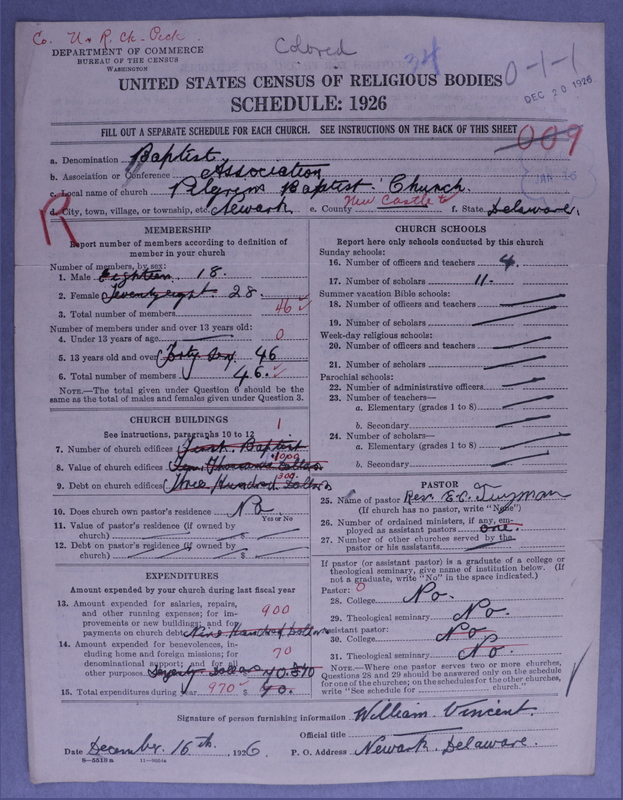 Scan of Negro Baptists: 34