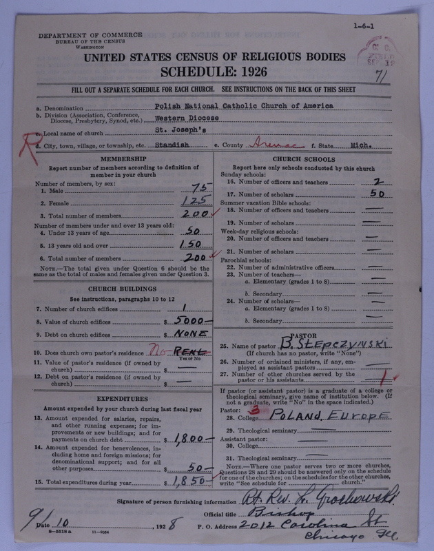 Scan of Polish National Catholic Church of America: 71