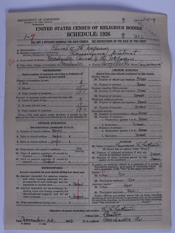 Scan of Church of the Nazarene: 915
