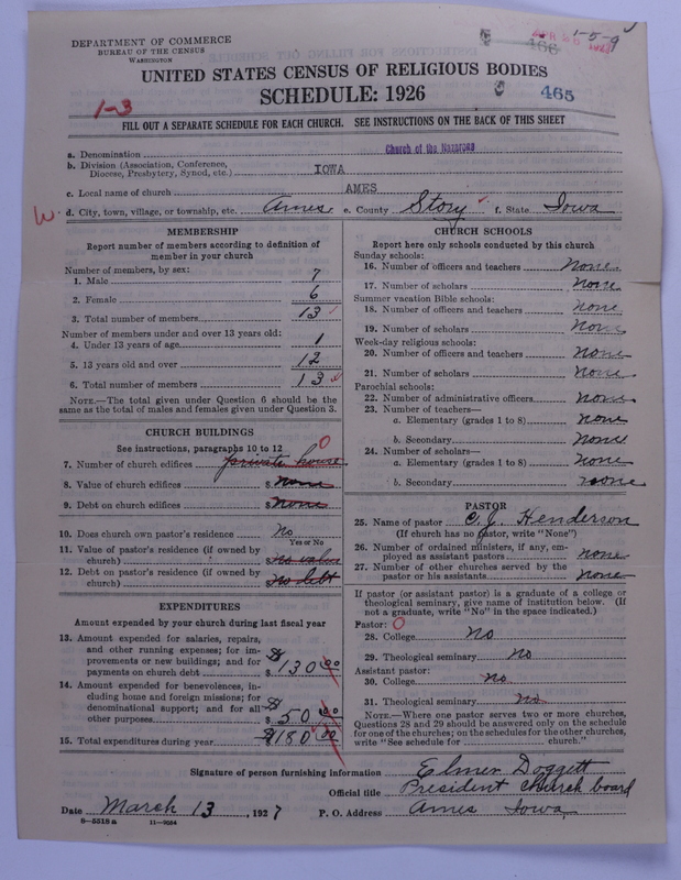 Scan of Church of the Nazarene: 465