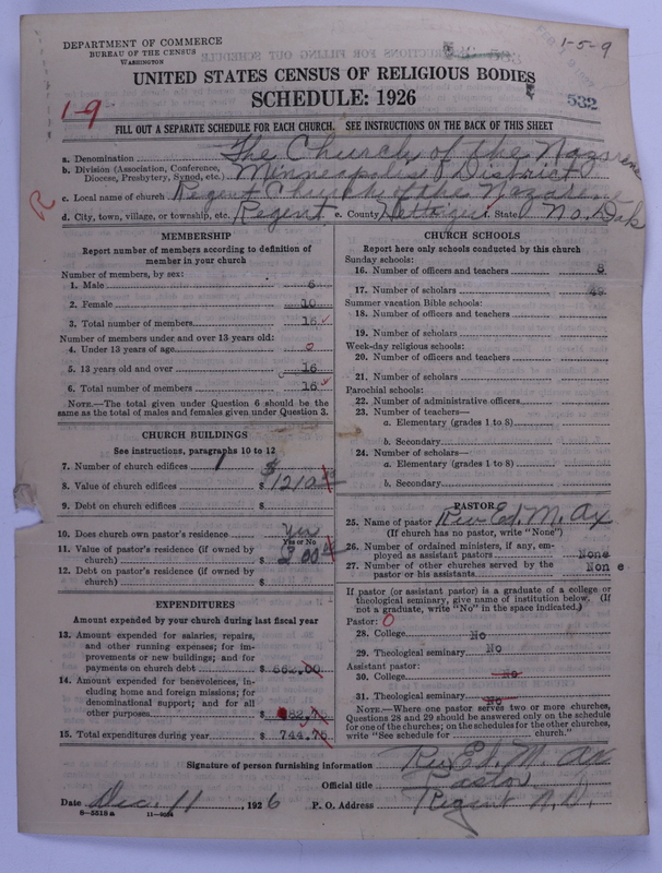 Scan of Church of the Nazarene: 532