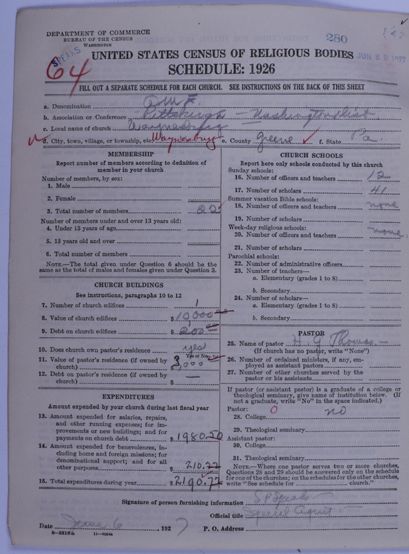 Scan of African Methodist Episcopal Church: 280