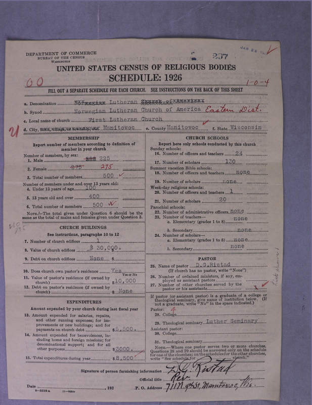 Scan of Norwegian Lutheran Church of America: 297