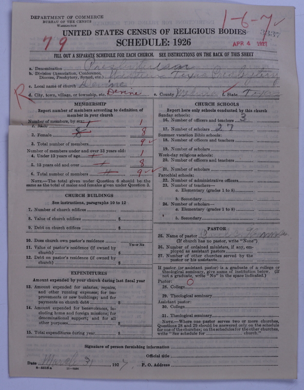 Scan of Presbyterian Church in the United States: 3337
