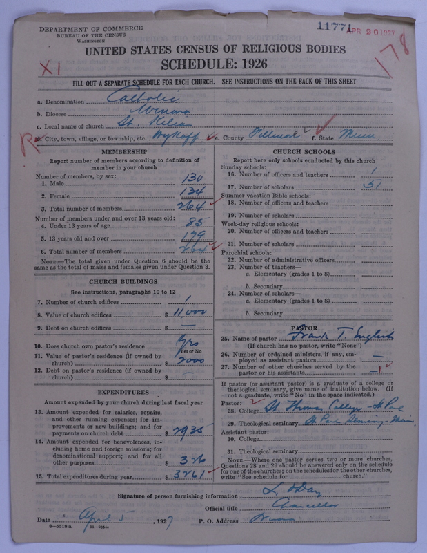 Scan of Roman Catholic Church: 11771