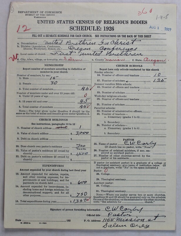Scan of Church of the United Brethren in Christ (Old Constitution): 360