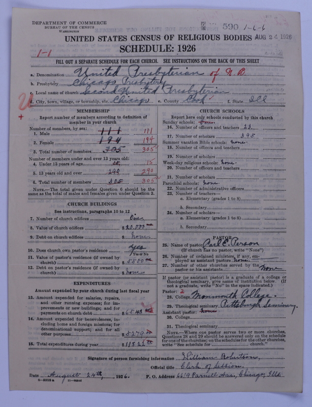 Scan of United Presbyterian Church of North America: 590