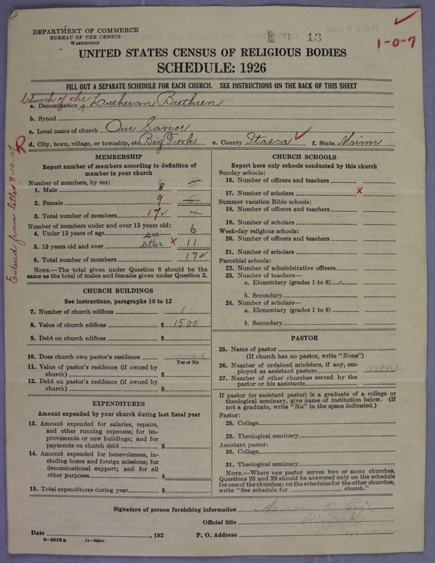 Scan of Church of the Lutheran Brethren of America: 13