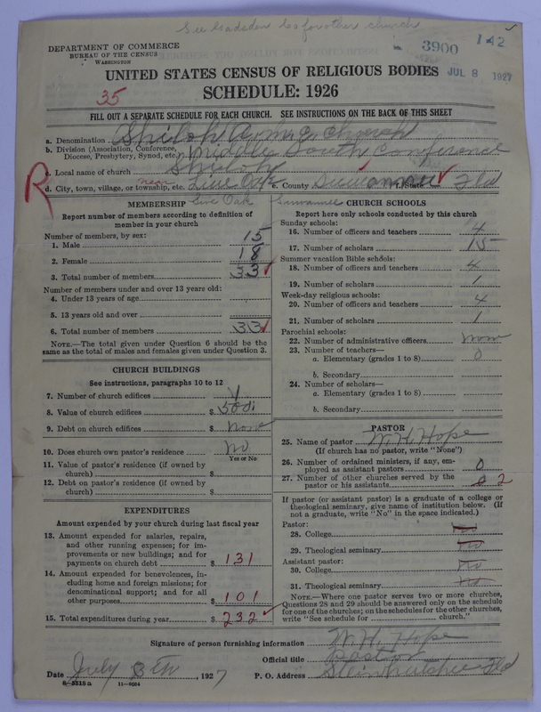 Scan of African Methodist Episcopal Church: 3900