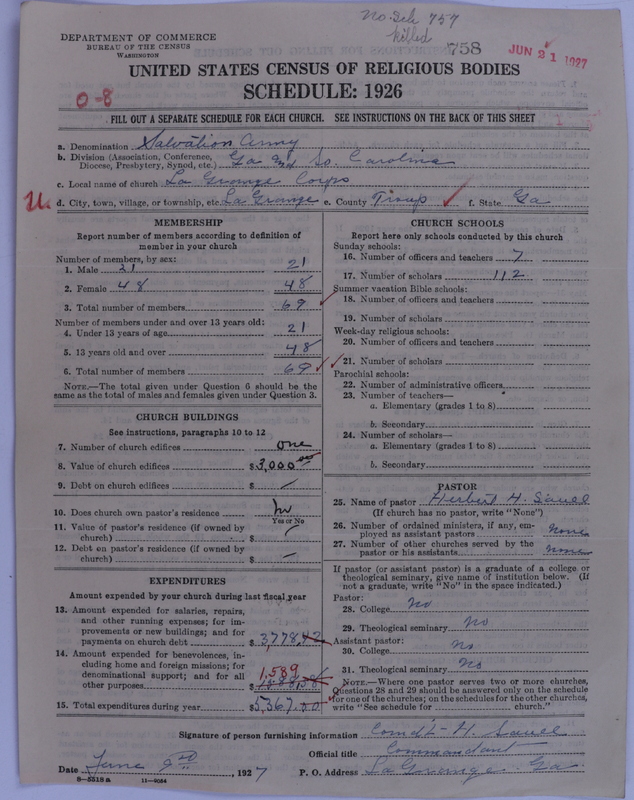 Scan of Salvation Army: 758