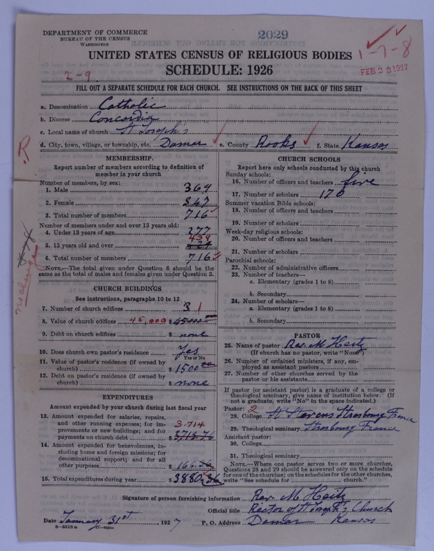 Scan of Roman Catholic Church: 2029