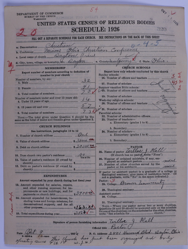 Scan of Christian Church (General Convention of the Christian Church): 320