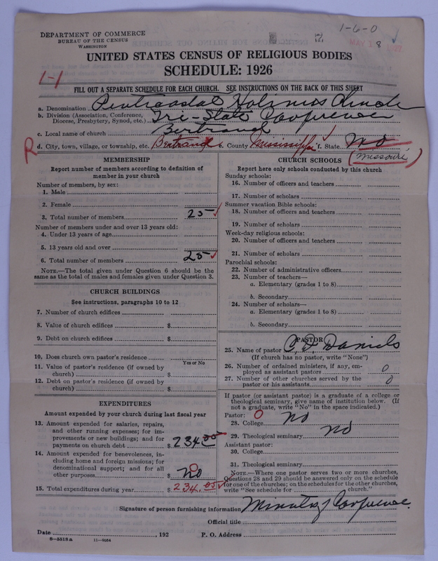 Scan of Pentecostal Holiness Church: 7