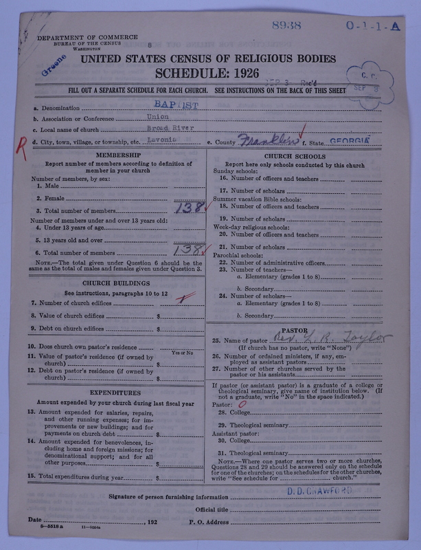 Scan of Negro Baptists: 8938