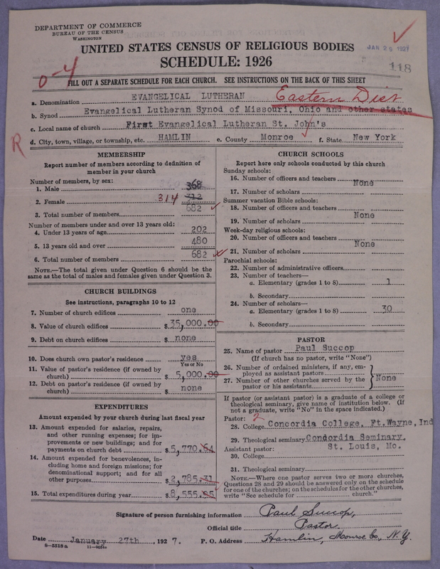 Scan of Evangelical Lutheran Synodical Conference of America: Evangelical Lutheran Synod of Missouri, Ohio, and Other States: 118