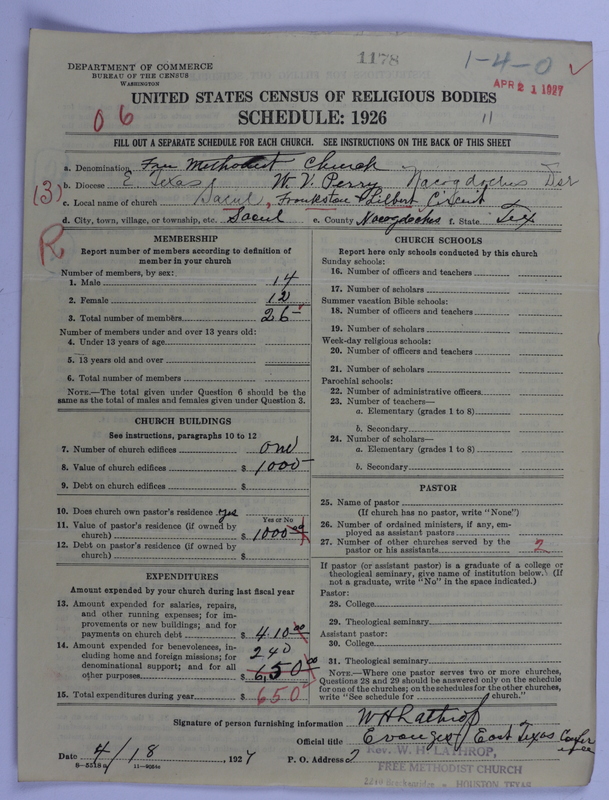Scan of Free Methodist Church of North America: 1178