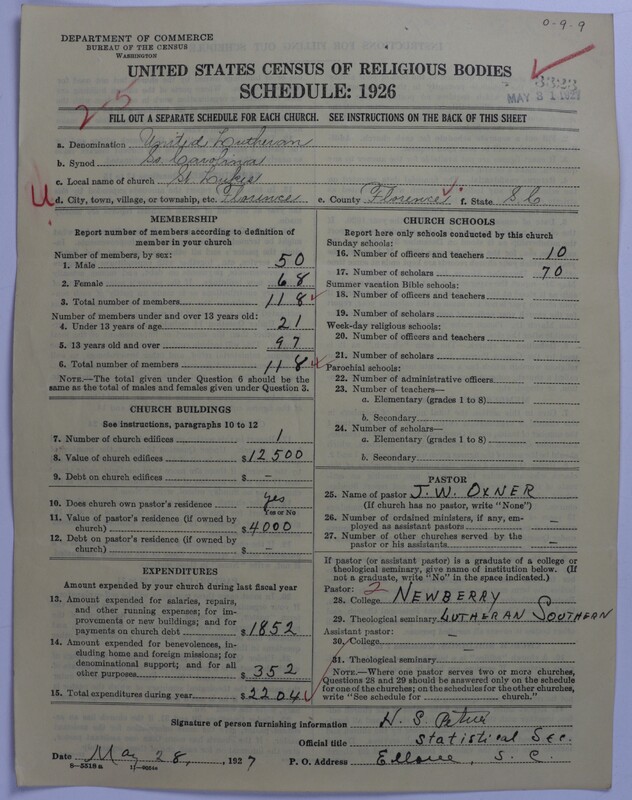 Scan of United Lutheran Church in America: 3323