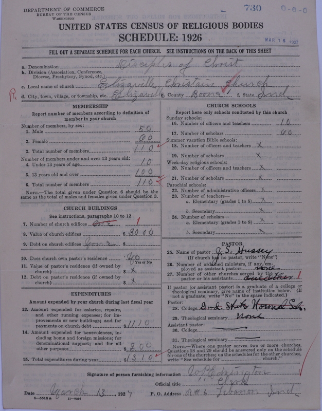 Scan of Disciples of Christ: 730