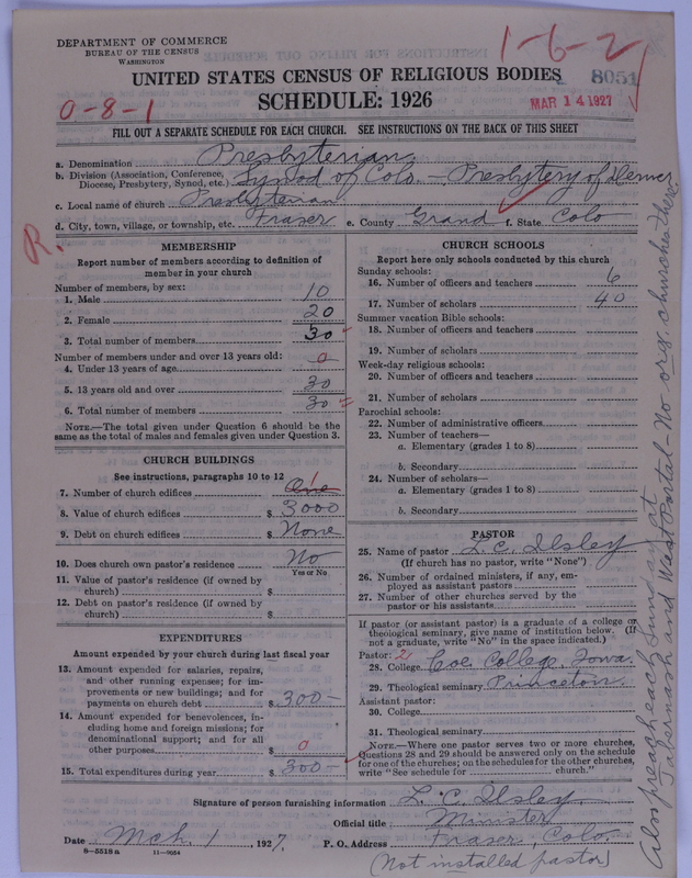 Scan of Presbyterian Church in the United States of America: 8051