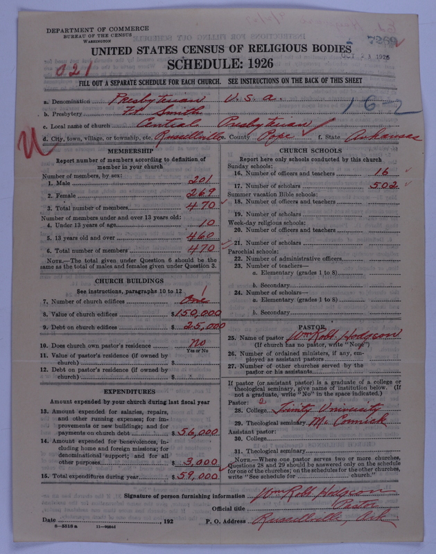 Scan of Presbyterian Church in the United States of America: 7269
