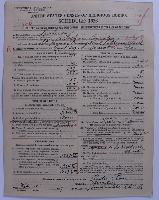 Scan of United Lutheran Church in America: 1680