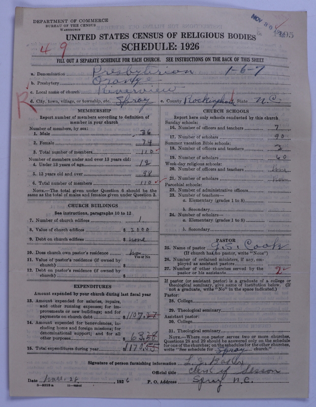 Scan of Presbyterian Church in the United States: 1195