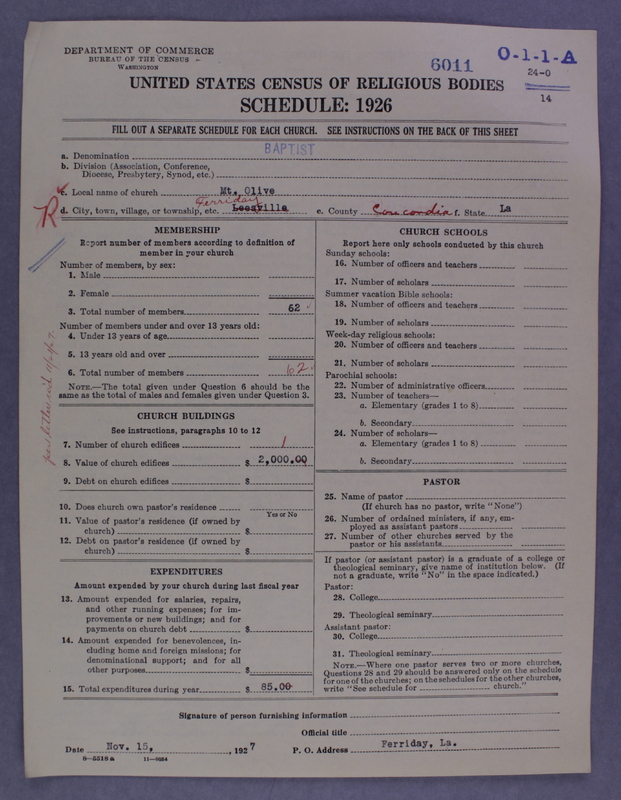 Scan of Negro Baptists: 6011