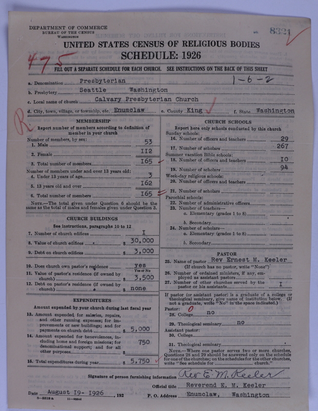 Scan of Presbyterian Church in the United States of America: 8321
