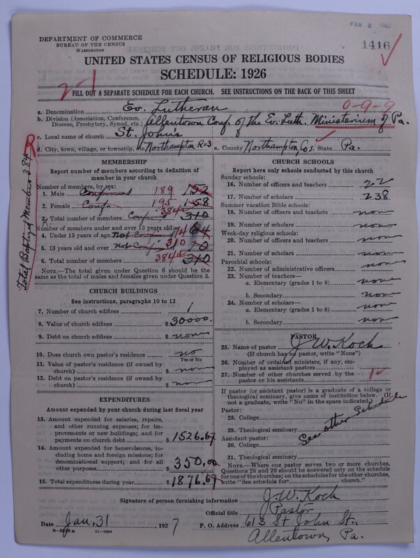 Scan of United Lutheran Church in America: 1416
