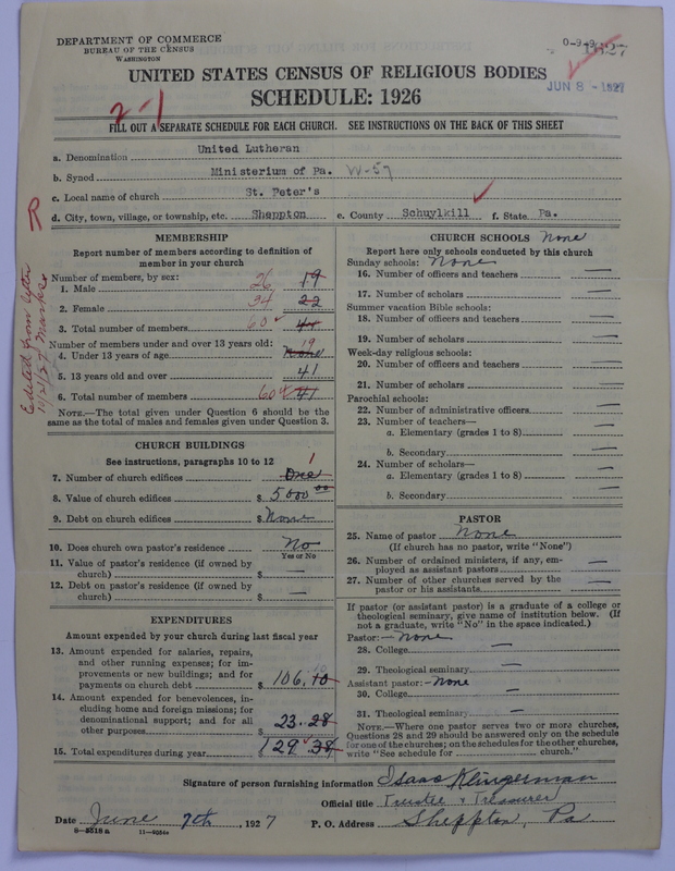 Scan of United Lutheran Church in America: 1627