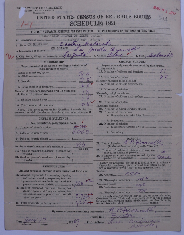 Scan of Reorganized Church of Jesus Christ of Latter Day Saints: 511
