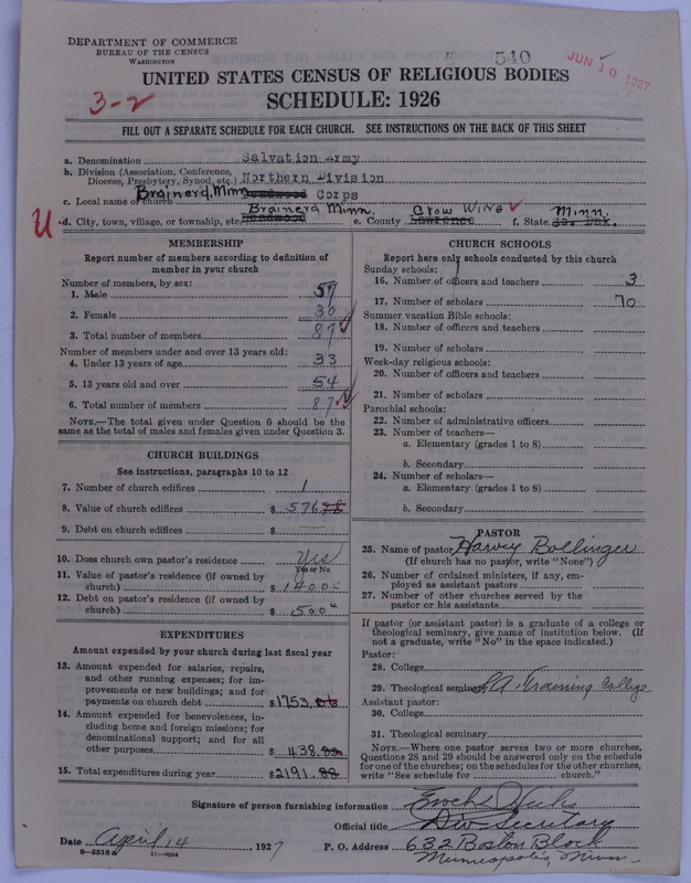 Scan of Salvation Army: 540