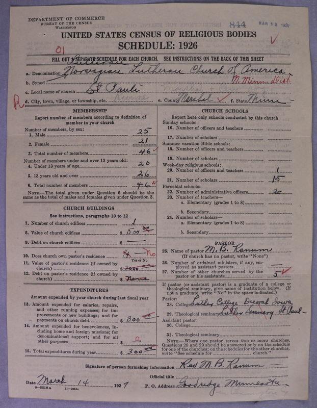 Scan of Norwegian Lutheran Church of America: 844