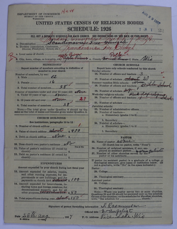 Scan of Swedish Evangelical Free Church of the United States of America: 22