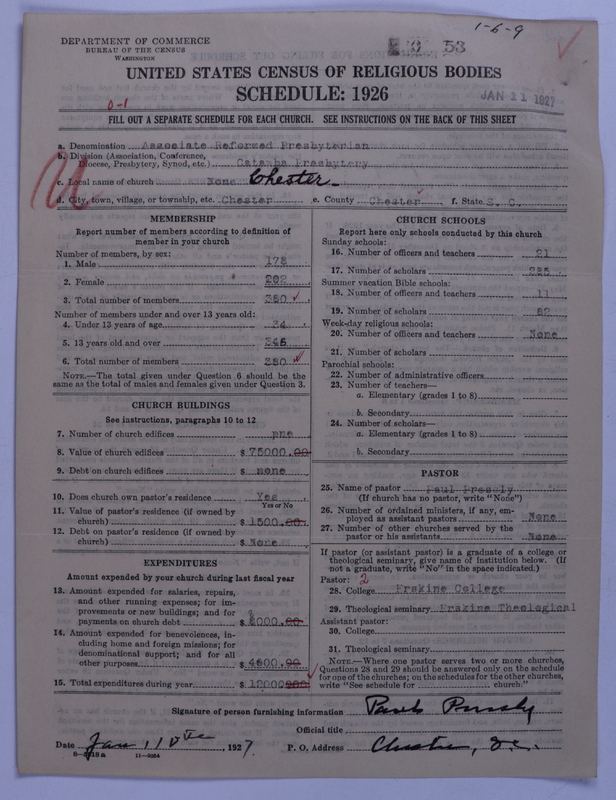 Scan of Associate Reformed Presbyterian Church: 53