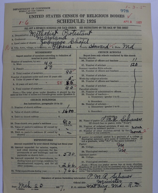 Scan of Methodist Protestant Church: 978