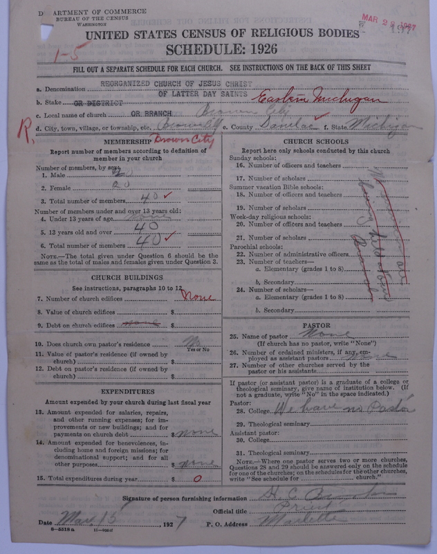 Scan of Reorganized Church of Jesus Christ of Latter Day Saints: 197