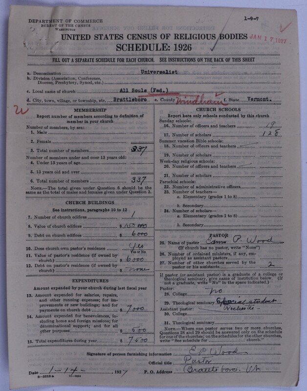 Scan of Federated Churches: 69