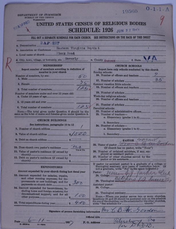 Scan of Negro Baptists: 19560